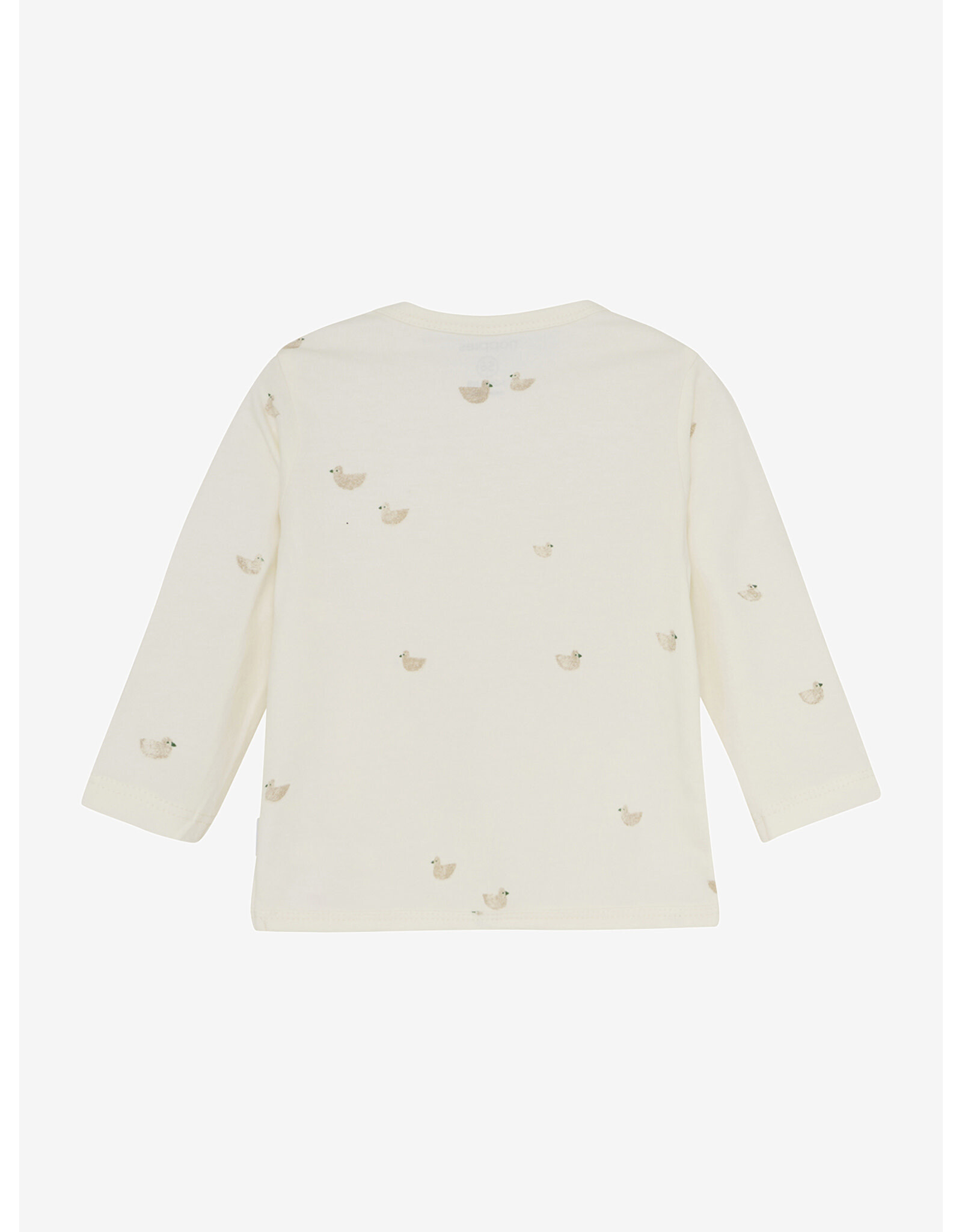 Noppies Unisex Tee wrap Nour long sleeve Animals pattern Off white