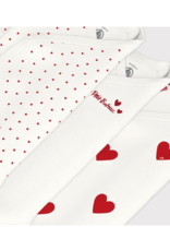 Petit Bateau 3 BODIES NAISS ML hart  varianNAI