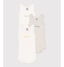 Petit Bateau 3 Bodies SM varian Petit