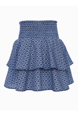 Looxs 10Sixteen Printed Smock Skorts Blue etnic print