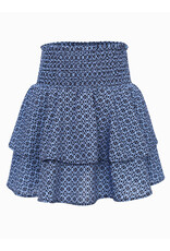 Looxs 10Sixteen Printed Smock Skorts Blue etnic print