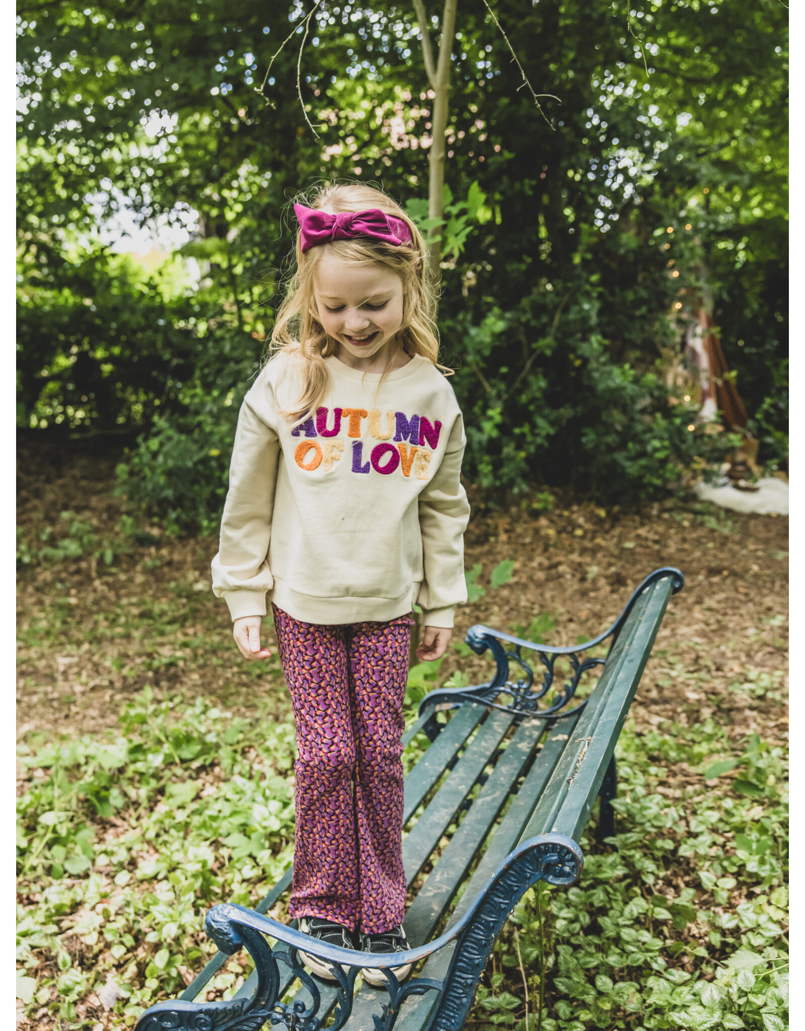 Little Looxs Little crinckle pants Confetti