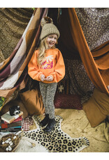 Little Looxs Little sporty scuba sweat sweater Bright orange