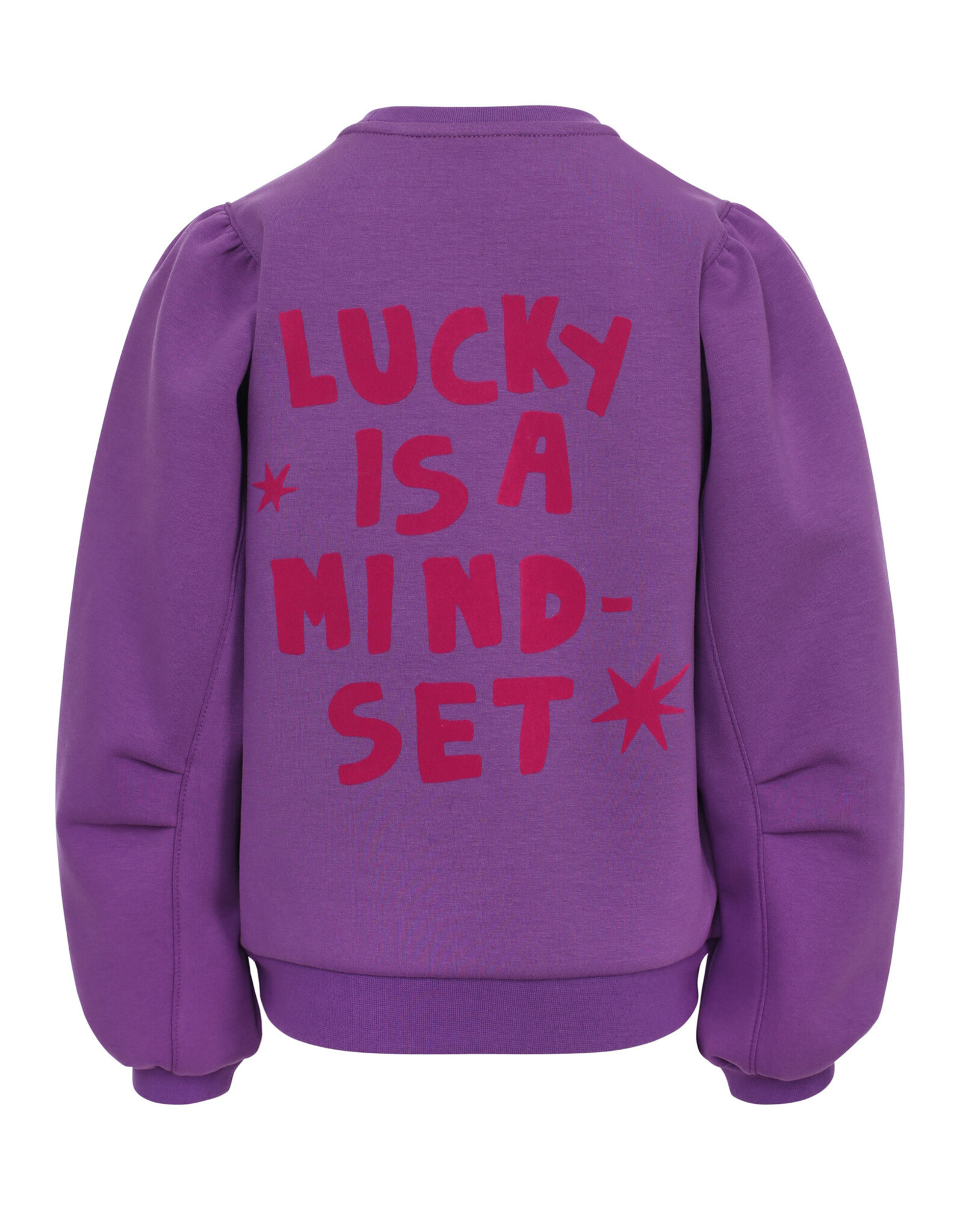 Little Looxs Little sporty scuba sweat sweater Violet purple