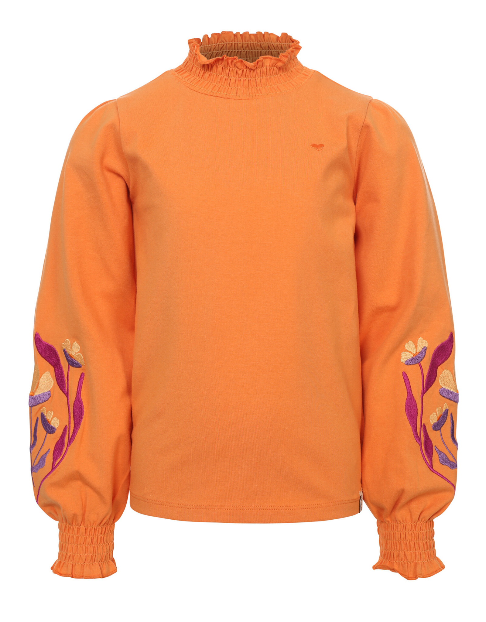 Little Looxs Little t-shirt longsleeve Bright orange W25