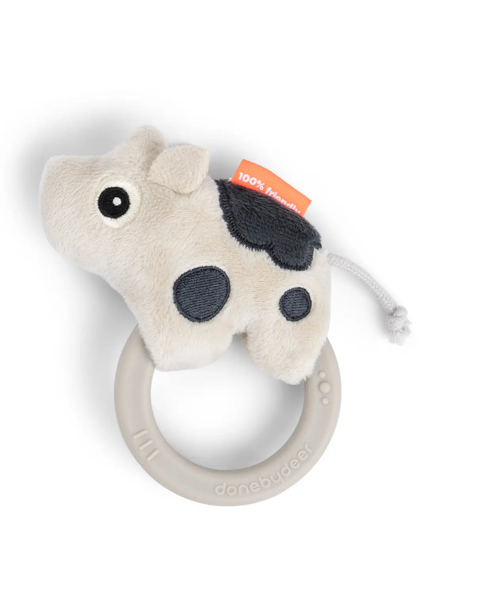 Done by Deer Sensory rattle w/teether Dotti sand