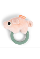 Done by Deer Sensory rattle w/teether Pigee colour Done by Deer Sensory rattle w/teether Pigee colour