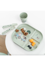 Done by Deer Foodie dinner set w/suction Tiny farm Done by Deer Foodie dinner set w/suction Tiny farm