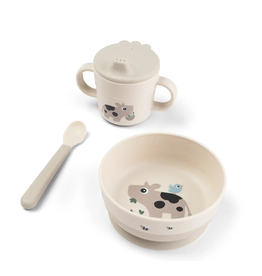 Done by Deer Foodie firts meal set suction Tiny farm sand