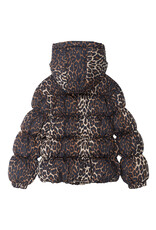 THE NEW TNPuffa Jacket Leopard AOP