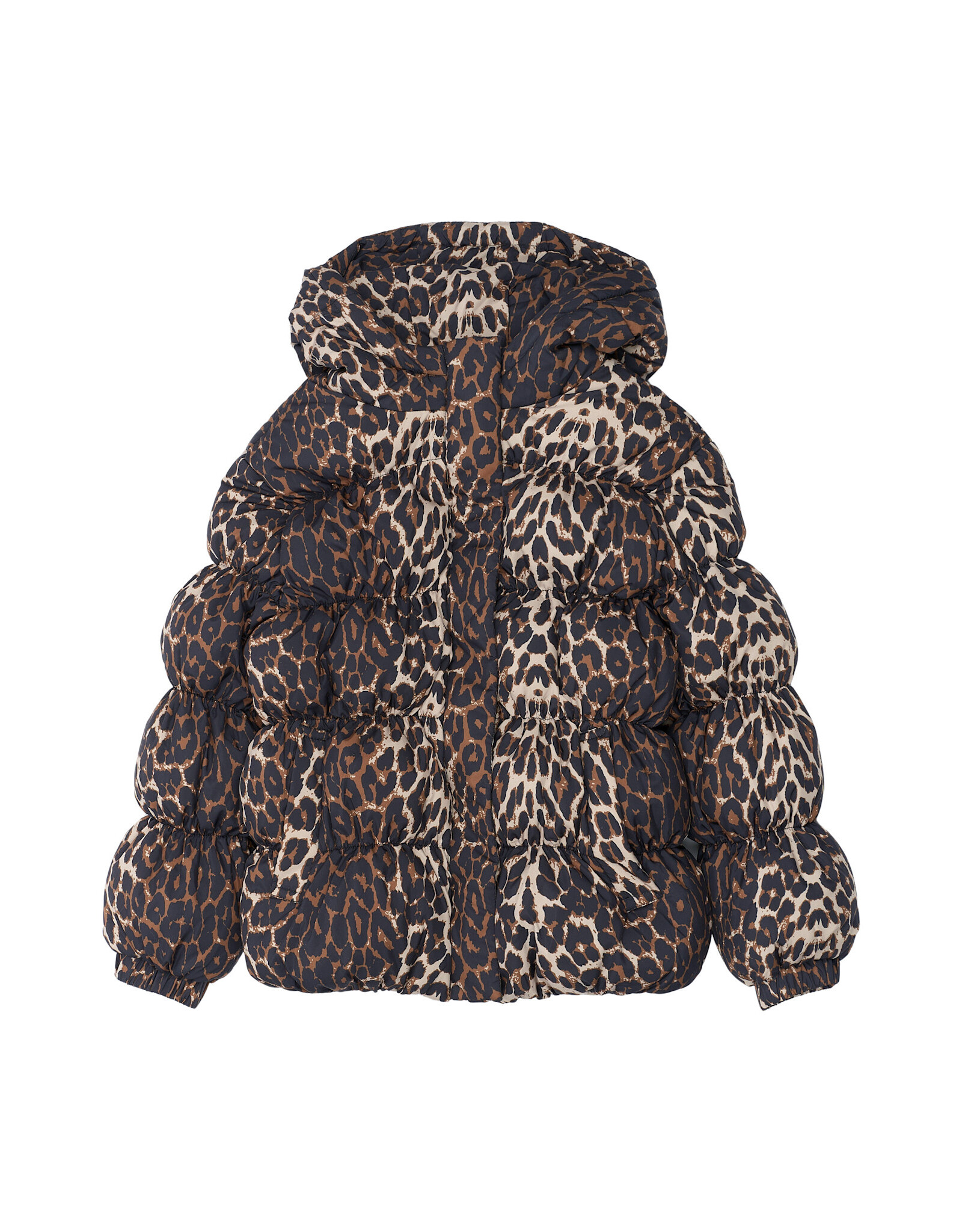 THE NEW TNPuffa Jacket Leopard AOP