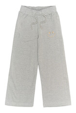 THE NEW TNRenata Wide Glitter Sweatpants Light Grey Melange