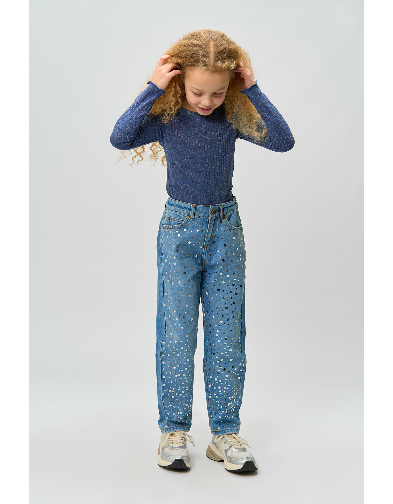 THE NEW TNRomina Mom Fit Jeans Light blue denim