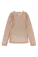 THE NEW TNRosalind L_S Glitter Tee GOLD
