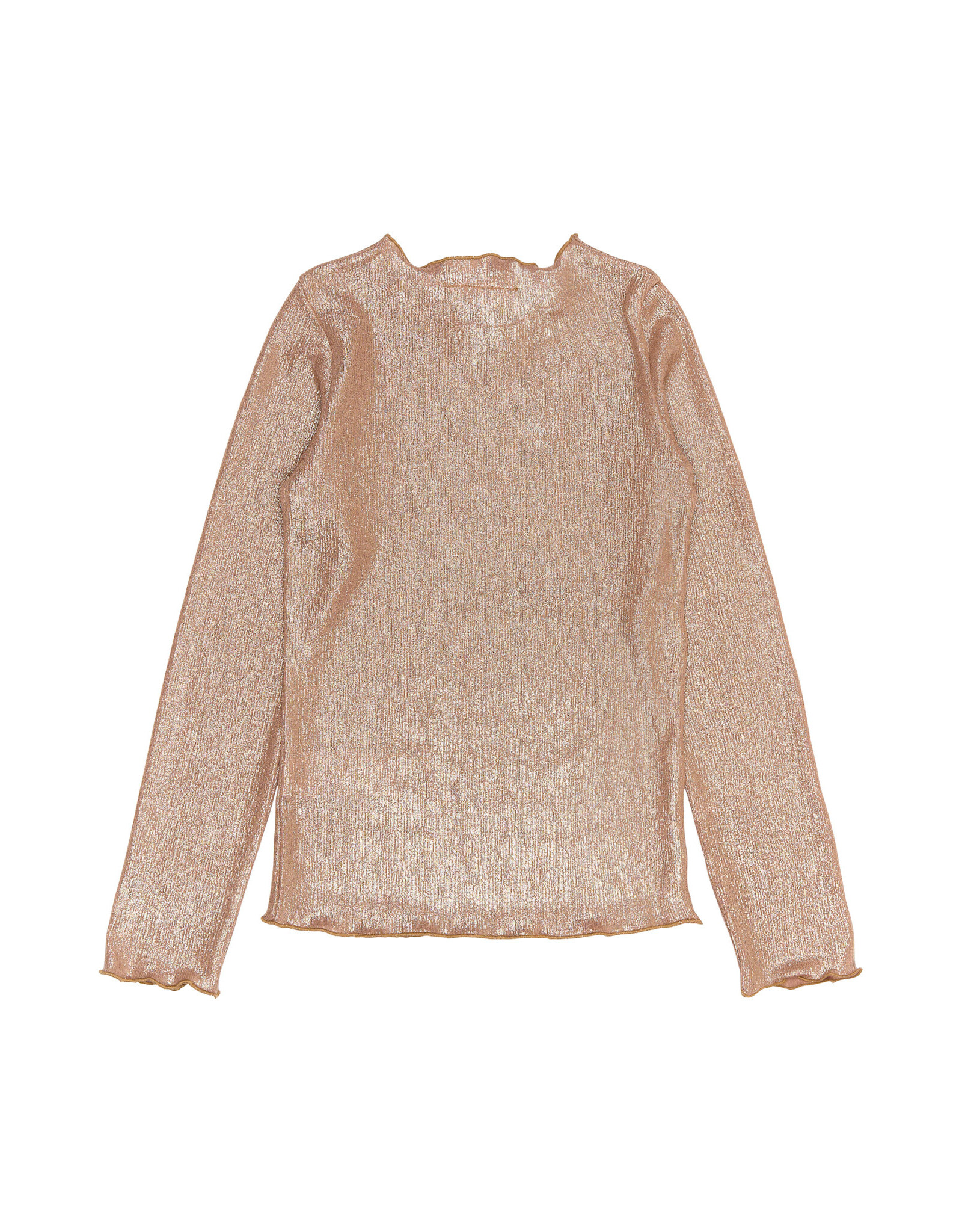 THE NEW TNRosalind L_S Glitter Tee GOLD