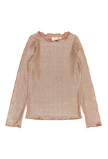 THE NEW TNRosalind L_S Glitter Tee GOLD