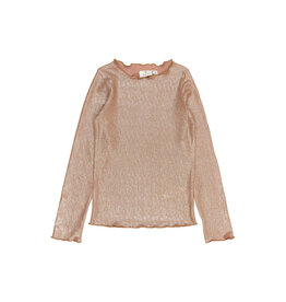 THE NEW TNRosalind L_S Glitter Tee GOLD