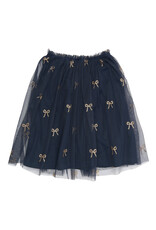 THE NEW TNRudelle Skirt Navy Blazer AOP