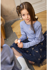 THE NEW TNRudelle Skirt Navy Blazer AOP