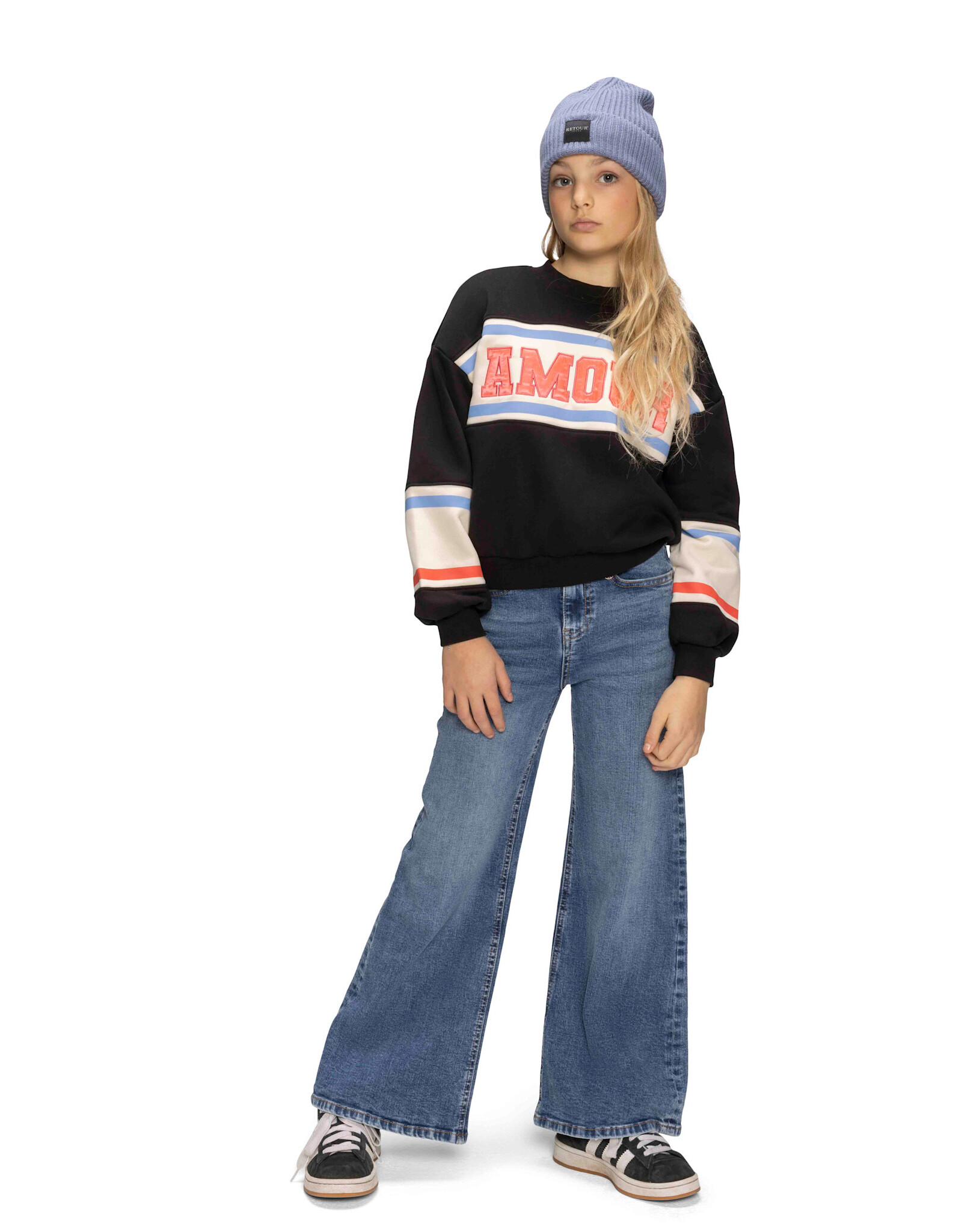 Retour Celeste Wide medium indigo denim