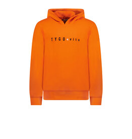 Tygo & vito TV boys hoodie TYGO & vito emb Orange Clownfish nos