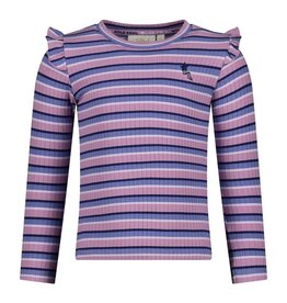 Jubel Longsleeve rib met streep - Wild Soul Violet Jubel Longsleeve rib met streep - Wild Soul Violet