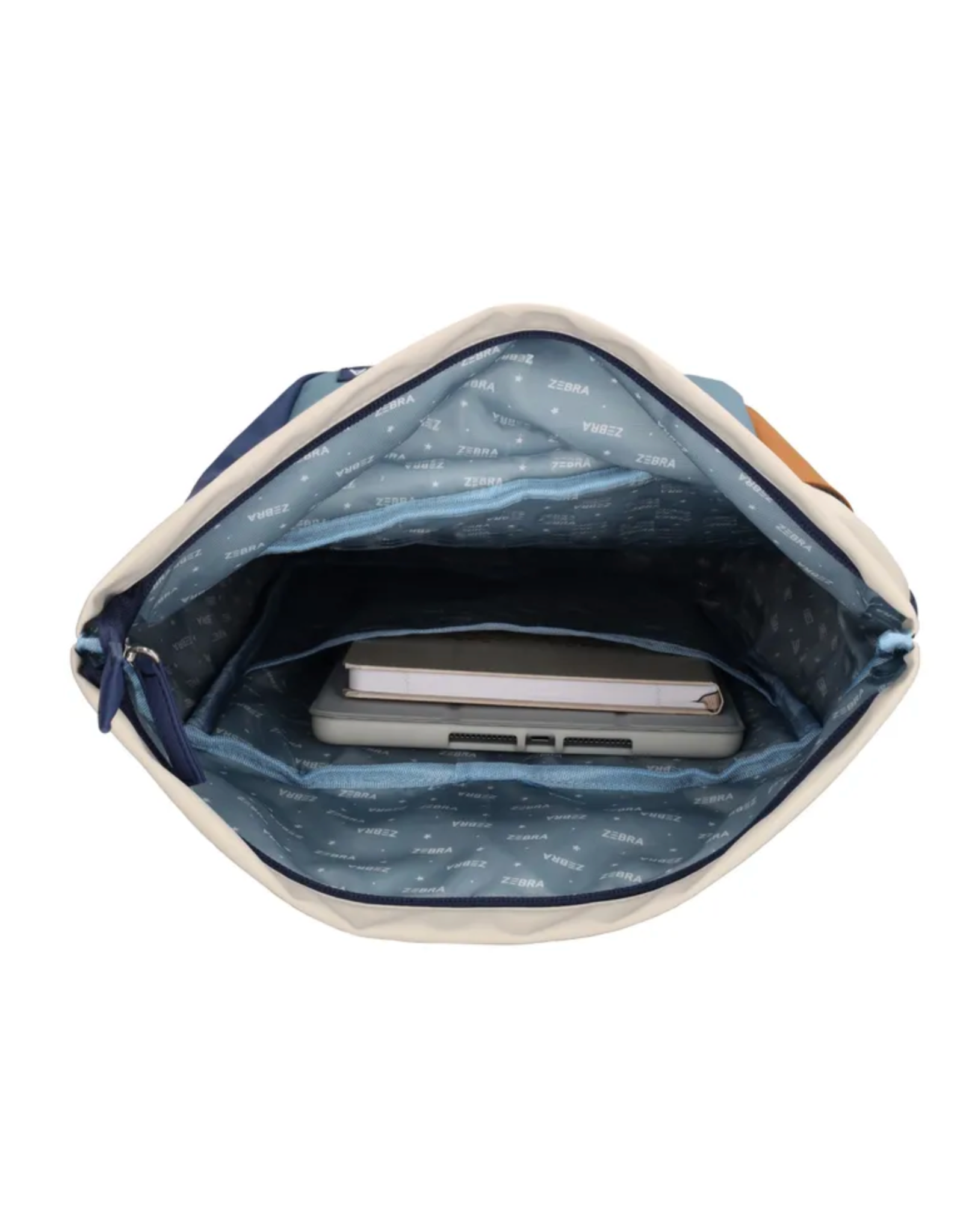 Zebra Rugzak 058 Middenblauw  L