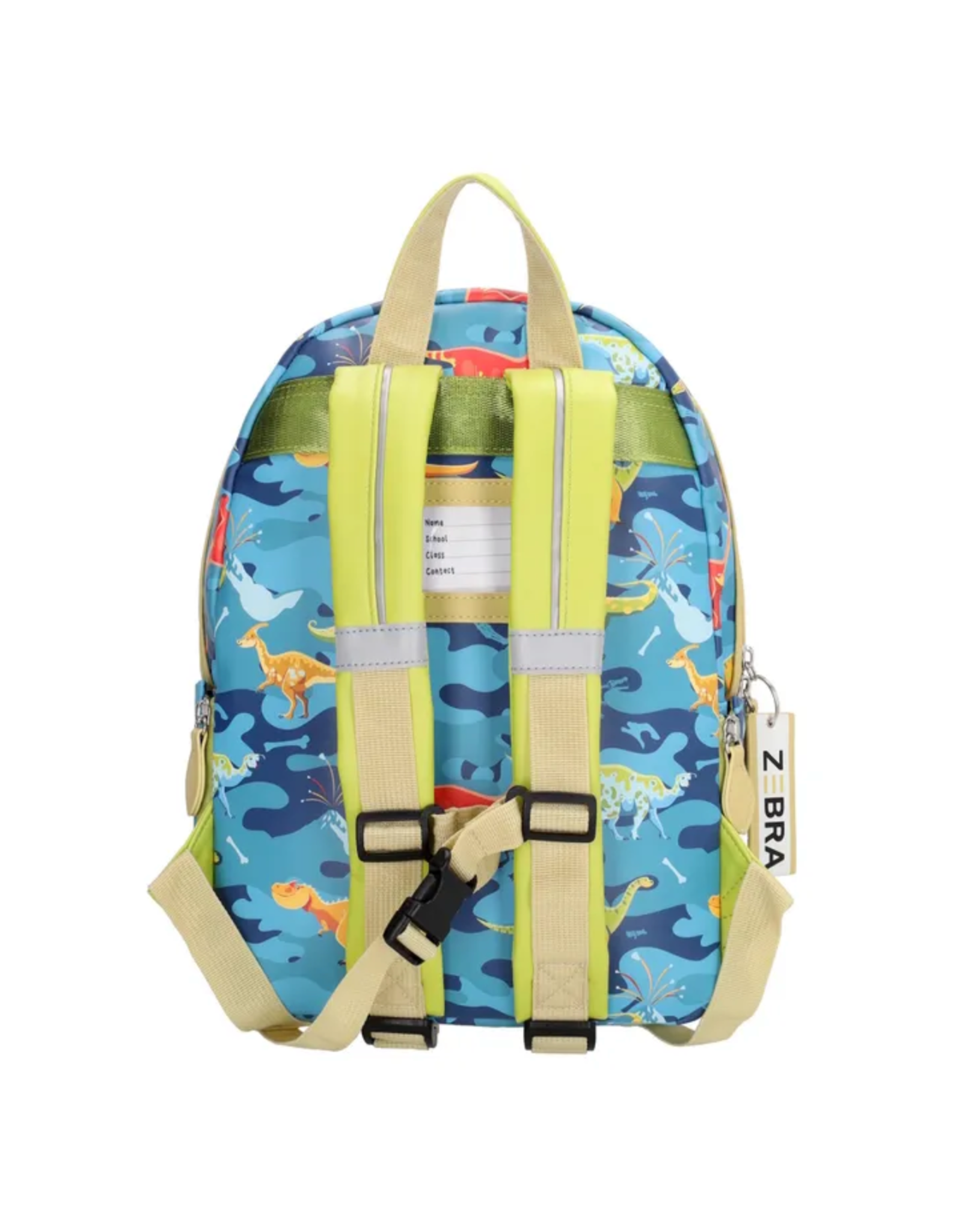 Zebra Rugzak 036 Dinosaurus print