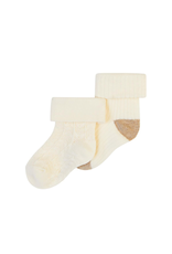 Noppies Unisex sock Germuno Buttercream 0-3 mnd