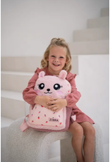 Zebra Rugzak 009 Roze aardbei