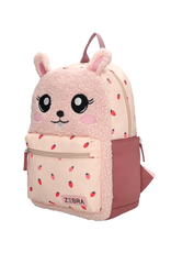 Zebra Rugzak 009 Roze aardbei