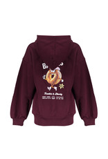 FRANKIE&LIBERTY Taissa Hoodie Bagel GRAPE RED
