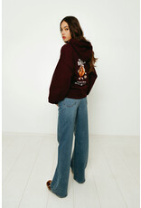 FRANKIE&LIBERTY Taissa Hoodie Bagel GRAPE RED