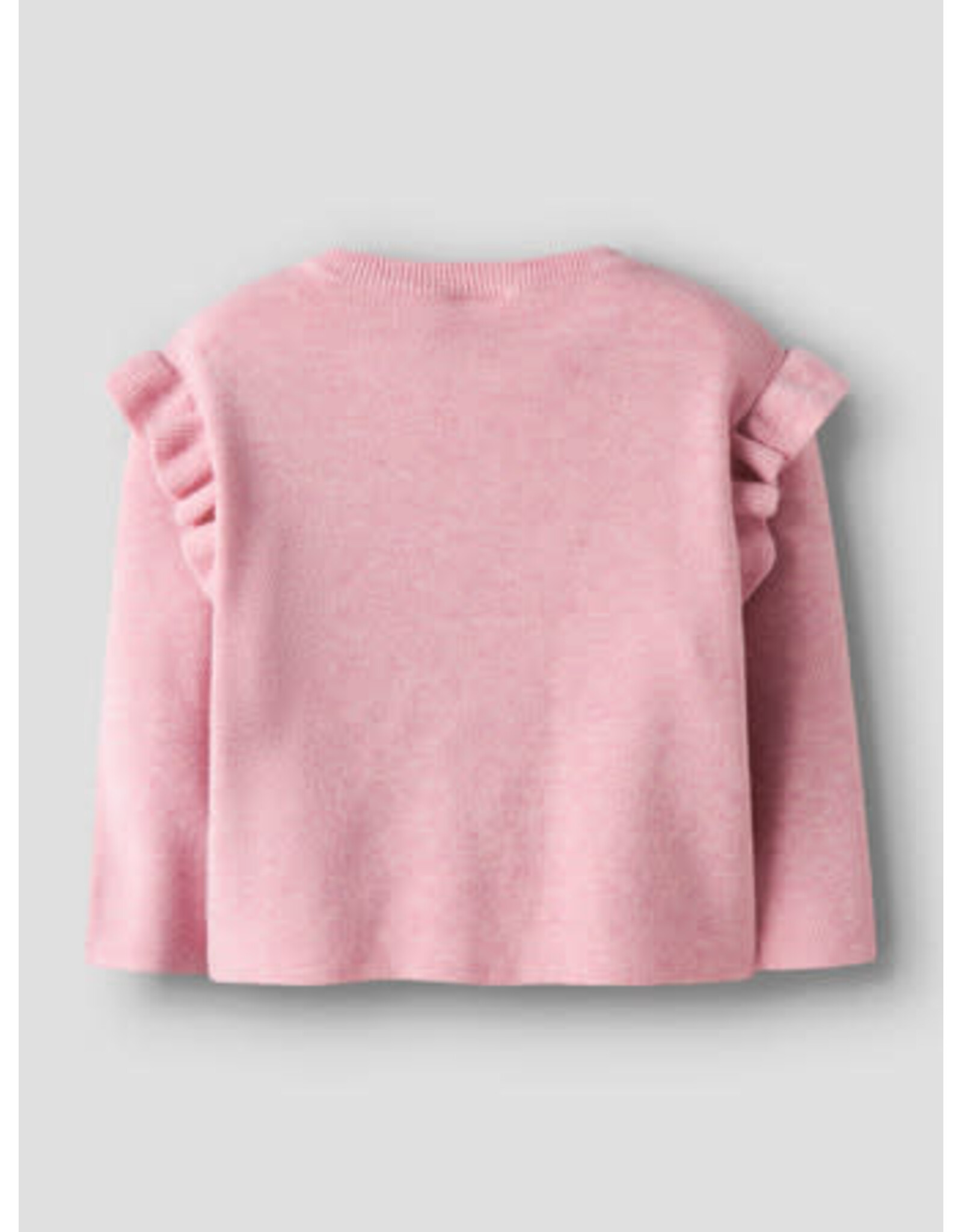 Name it NMFNALIA LS KNIT Burnished Lilac