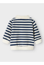 Name it NBMNILSEN LS POLO SWEAT UNB Insignia Blue