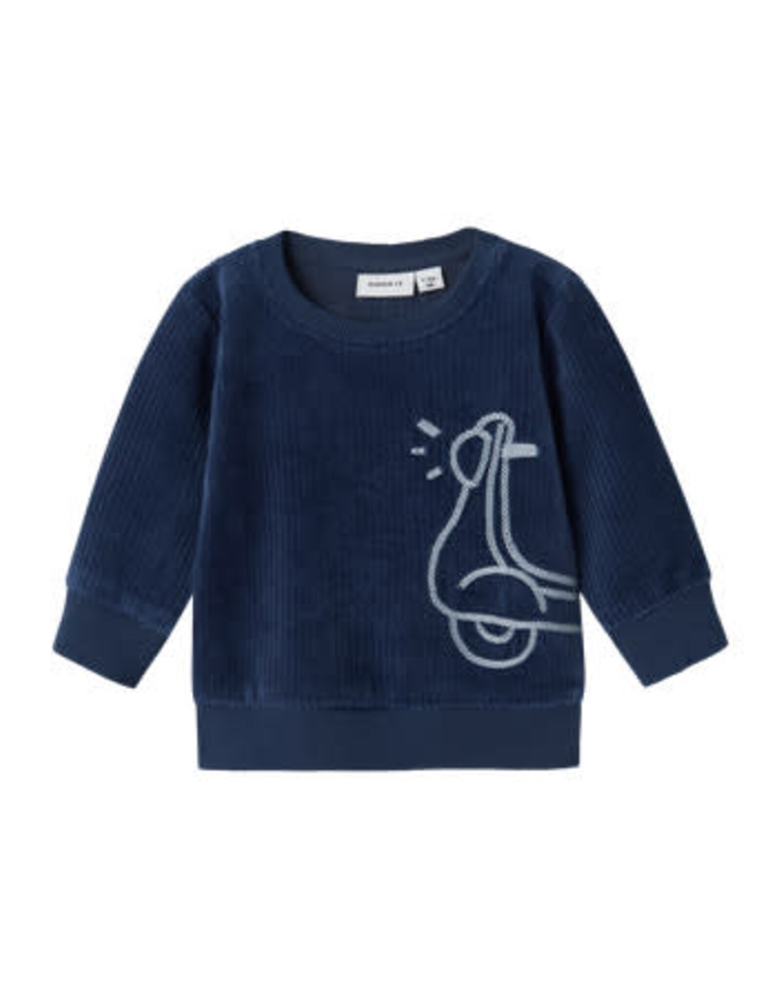 Name it NBMNANDO LS VEL TOP Insignia Blue