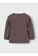 Name it NBFNOA LS SWEAT UNB Peppercorn
