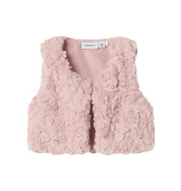 Name it NBFNANO FAKE FUR VEST Burnished Lilac
