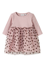 Name it NBFNEA LS TULLE DRESS Burnished Lilac