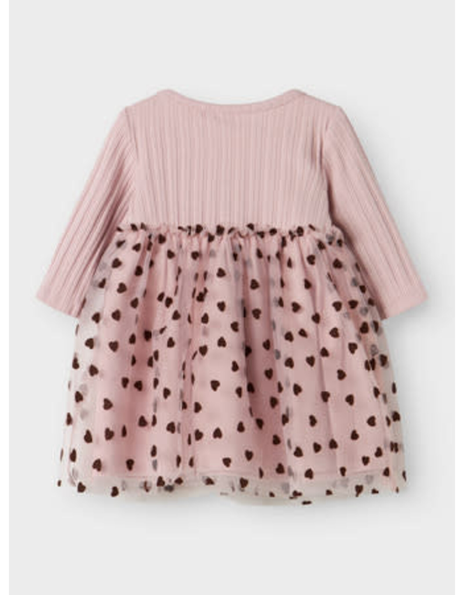 Name it NBFNEA LS TULLE DRESS Burnished Lilac