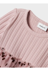 Name it NBFNEA LS TULLE DRESS Burnished Lilac