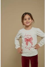 Jubel Longsleeve - Queen Of Hearts Offwhite