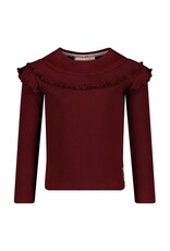 Jubel Longsleeve rib - Queen Of Hearts Bordeaux