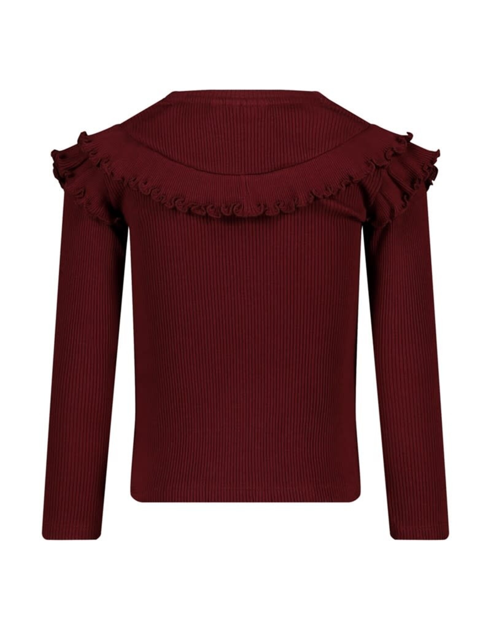 Jubel Longsleeve rib - Queen Of Hearts Bordeaux