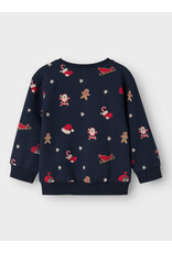 Name it NMNROHOM LS NREG SWEAT BRU Navy Blazer