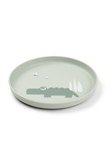 Done by Deer Foodie plate Croco Green