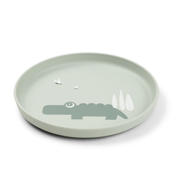 Done by Deer Foodie plate Croco Green