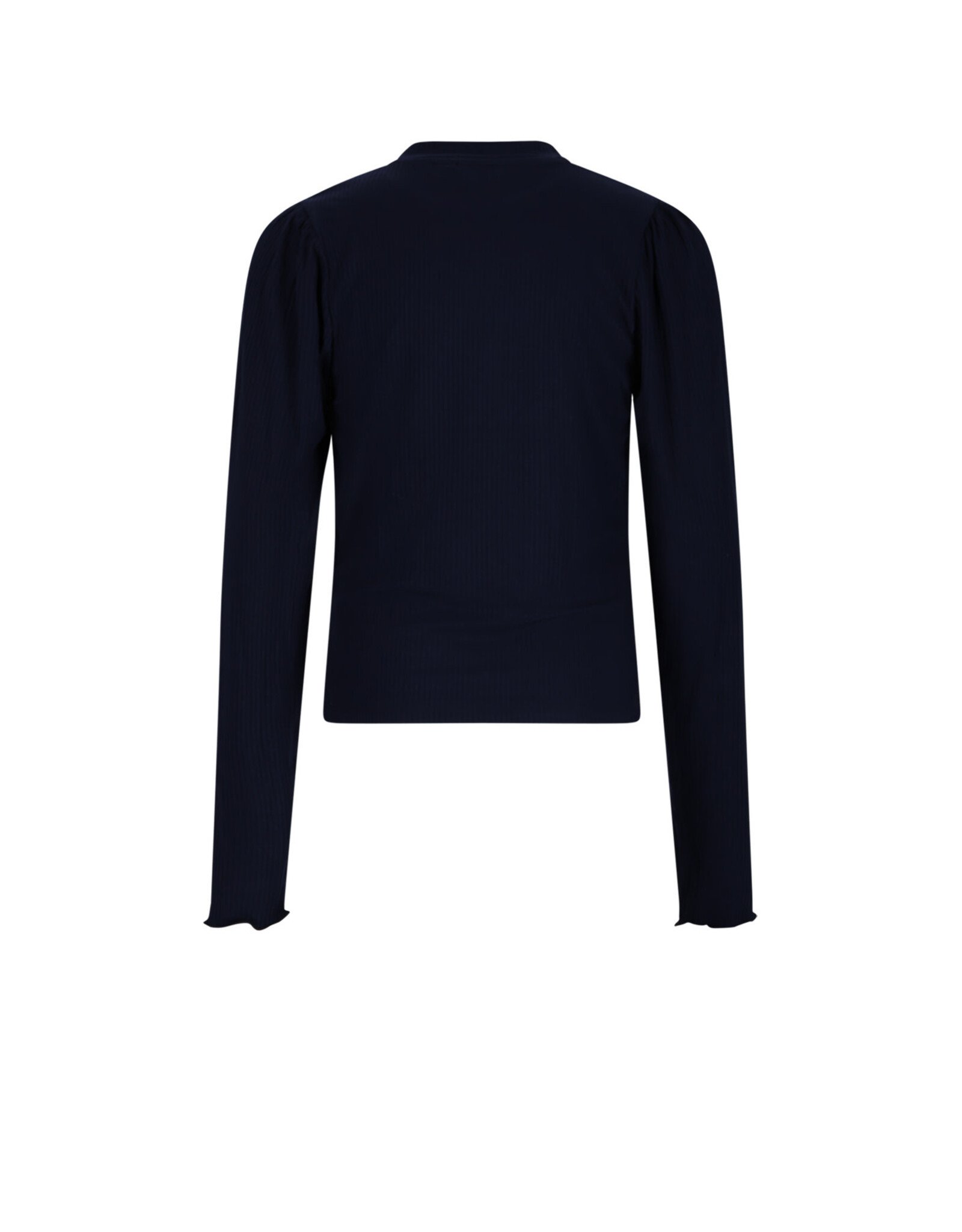 Nobell Krop Rib Jersey Essential Crop Top Navy Blazer