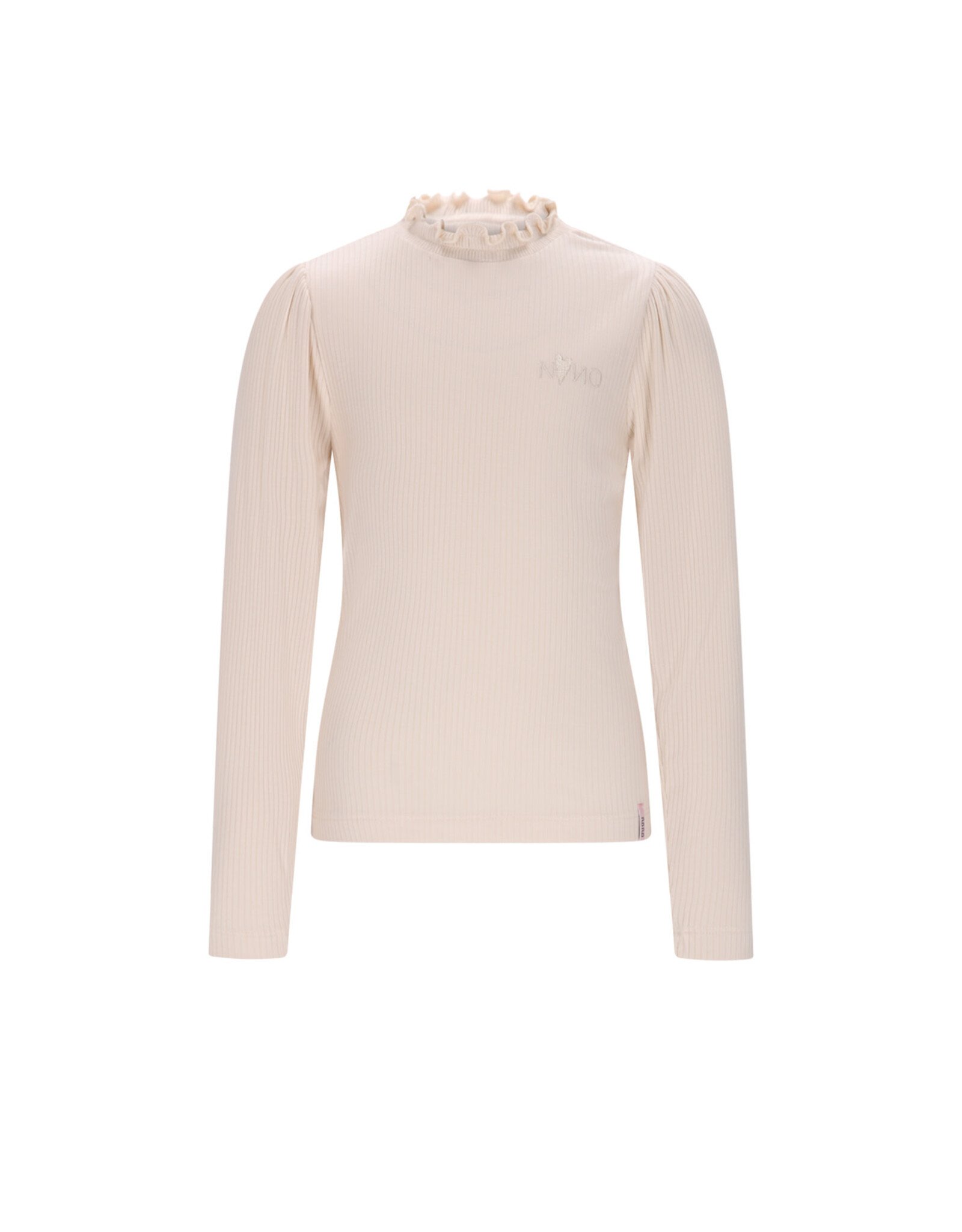 Nono Koss Ecovero Rib Jersey Essential Tshirt Pearled Ivory