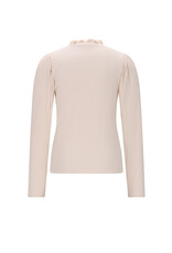 Nono Koss Ecovero Rib Jersey Essential Tshirt Pearled Ivory